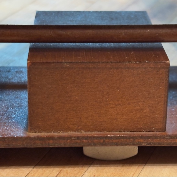 Miniature Doll baby Wooden musical Doll Rocking Chair - Picture 6 of 12